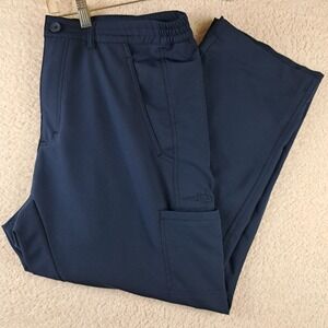 Reel Life Fishing Pants Mens Size Large Blue Stretch 36x24